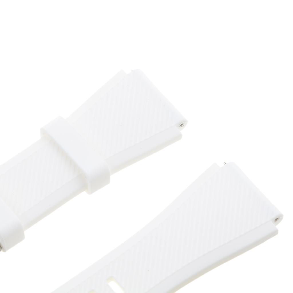 2Pieces Silicone Watchband Strap For Samsung Gear S3 Classic Smart Bracelet