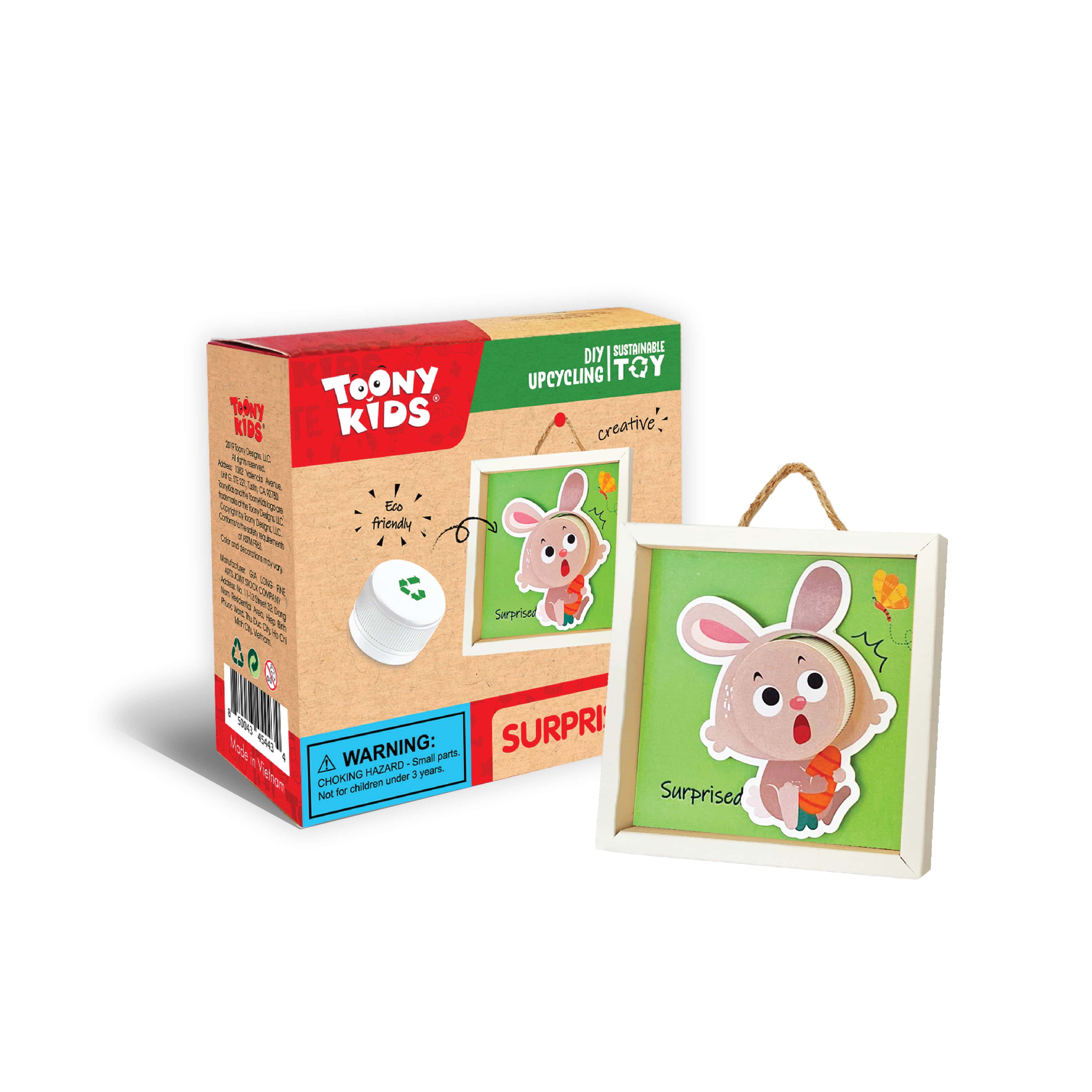 Combo 6 Bộ Đồ Chơi DIY TOONYKIDS Thú Cảm Xúc All The Feels TN00424-001 [Tặng Kèm Sticker
