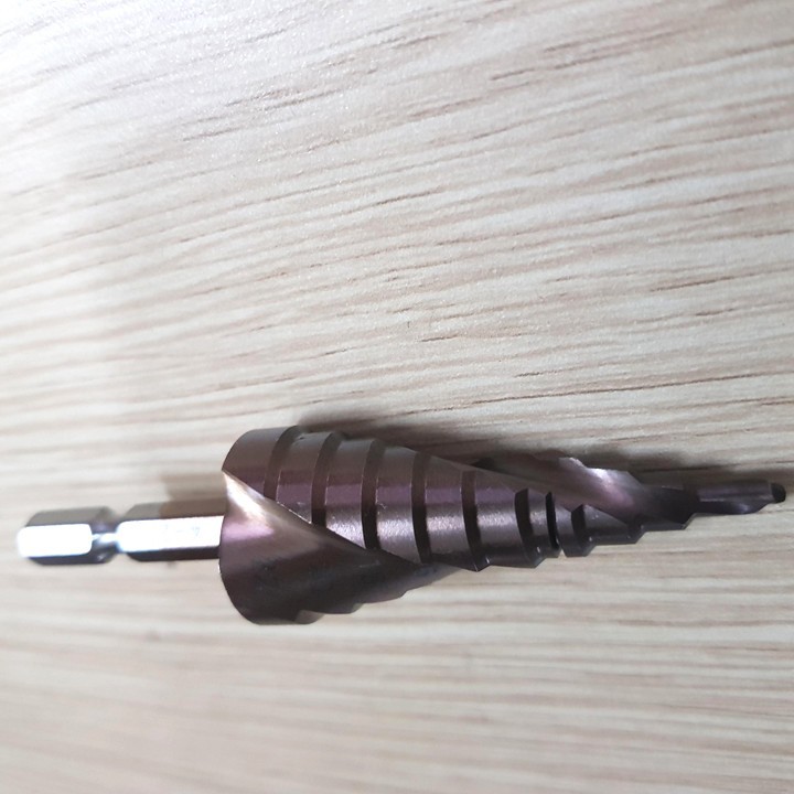 Mũi khoan bước HSS Coban M35 4 - 22mm khoan inox sắt thép nhôm