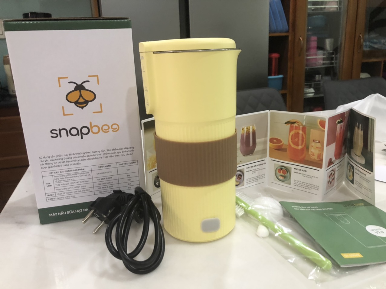 [Hàng chính hãng] Máy xay nấu sữa hạt đa năng Mini Snapbee