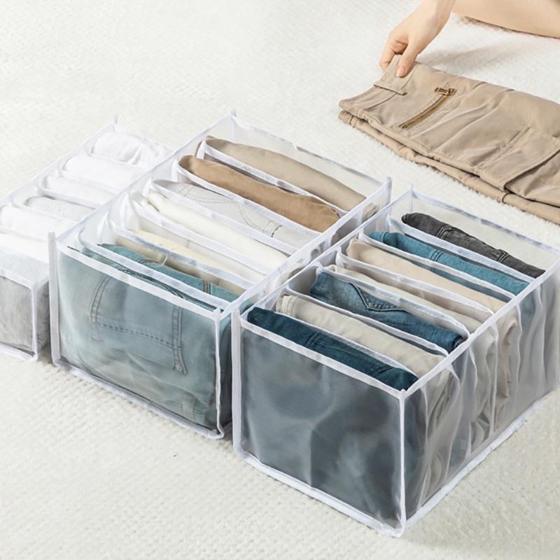 Khay đựng quần áo gấp gọn, tiết kiệm diện tích