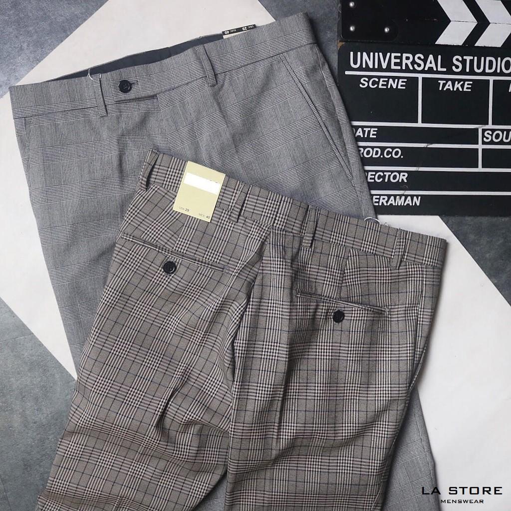 Quần âu nam - Quần vải nam slim crop nhiều màu - Shop LASTORE