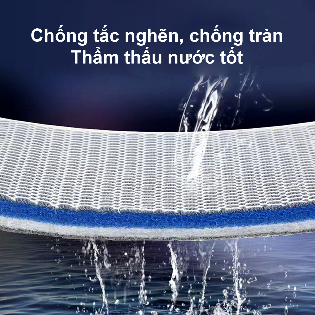 5 Thảm bông lọc Bể Cá loại 6D 50x11x2cm - Lọc sạch cặn bẩn hồ thủy sinh