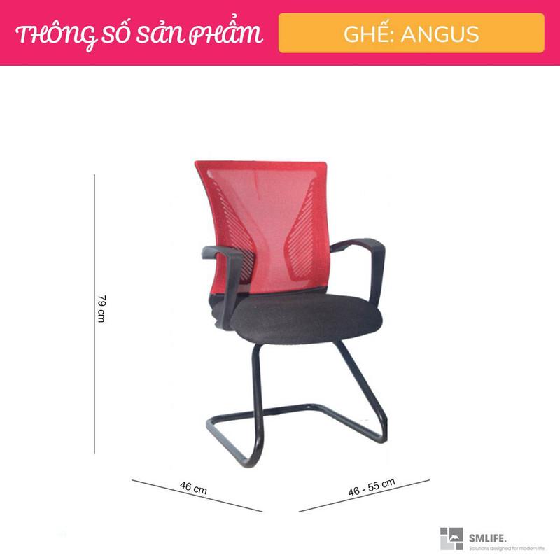 Ghế văn phòng chân quỳ lưng lưới SMLIFE Angus