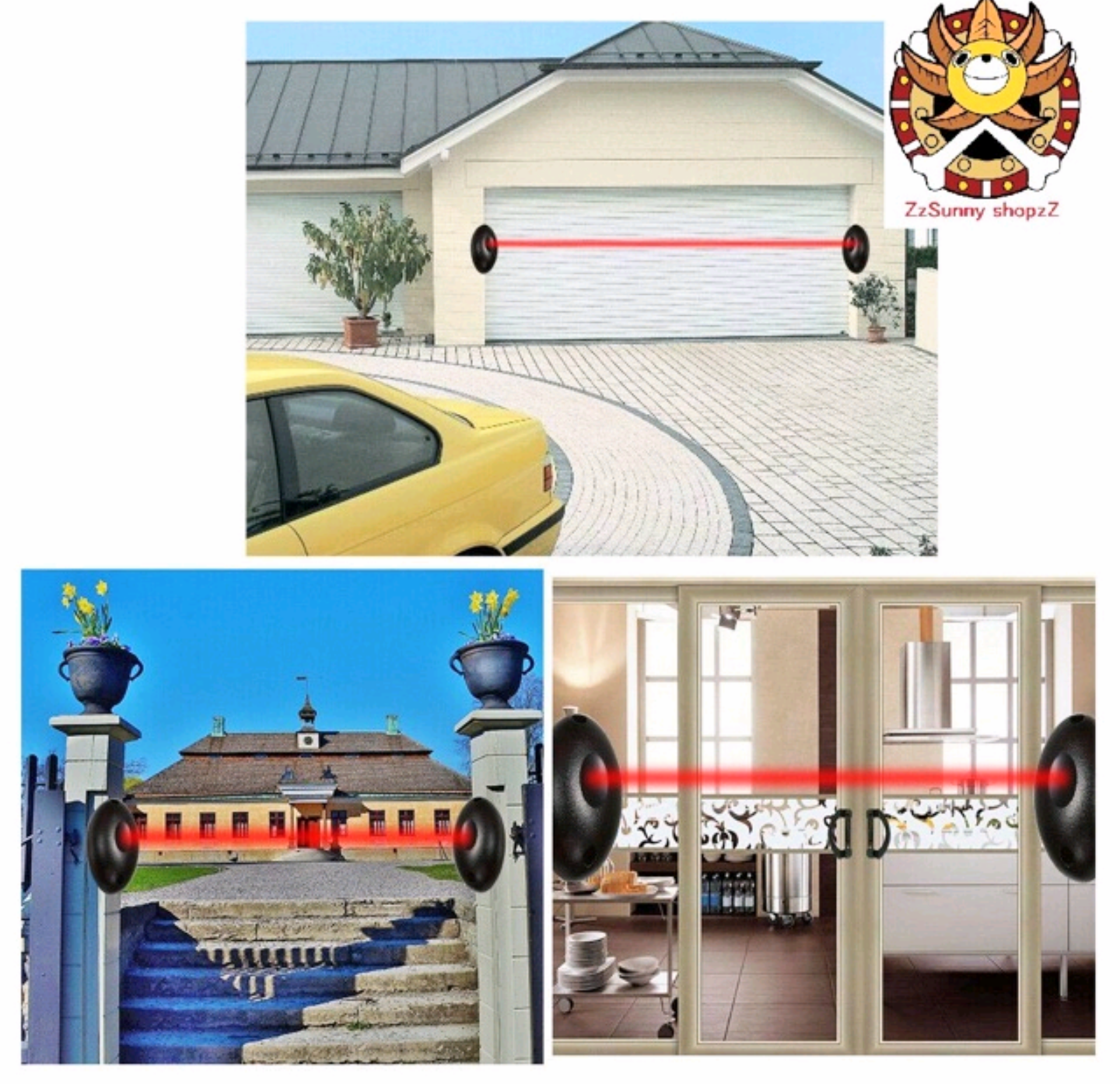 1 BỘ CẢM BIẾN CHỐNG TRỘM BẰNG HỒNG NGOẠI BÁO ĐỘNG THÔNG MINH