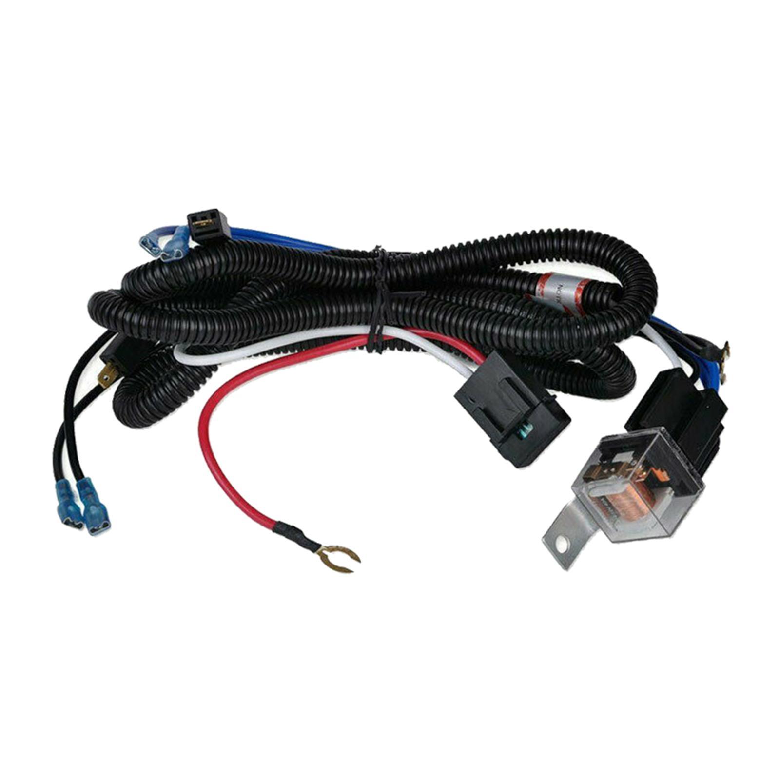 Wiring Harness Relay Kit For Car Truck Grille Mount Blast