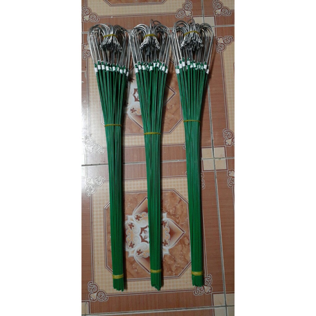 Combo 10 móc kẻm bọc nhựa treo lan loại 1 , sản phẩm bền bỉ với thời gian , thân móc bọc nhựa ,tránh sự ăn mòm tốt