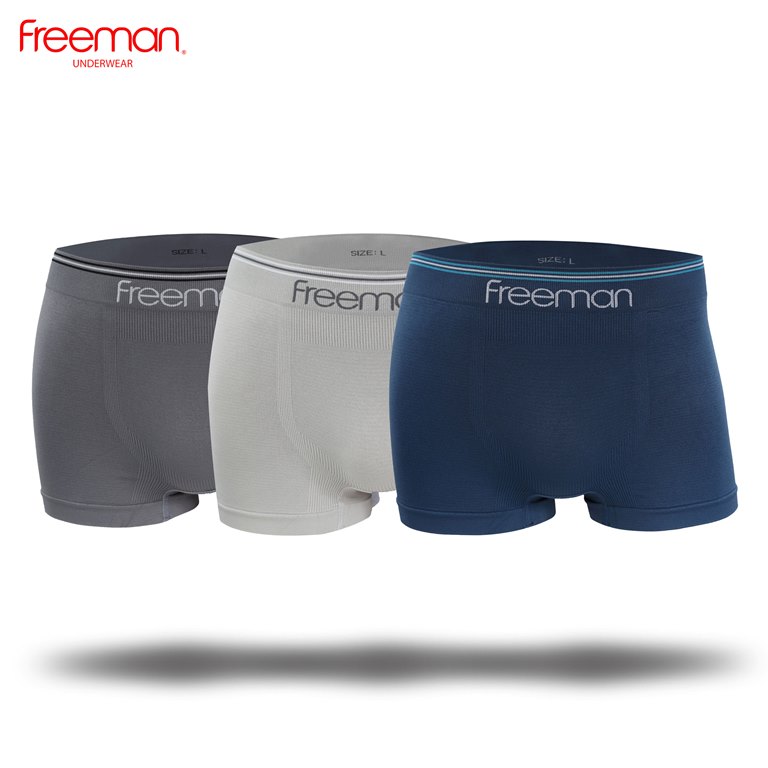 Combo 3 Quần Lót Boxer Nam Freeman 6512-CB3