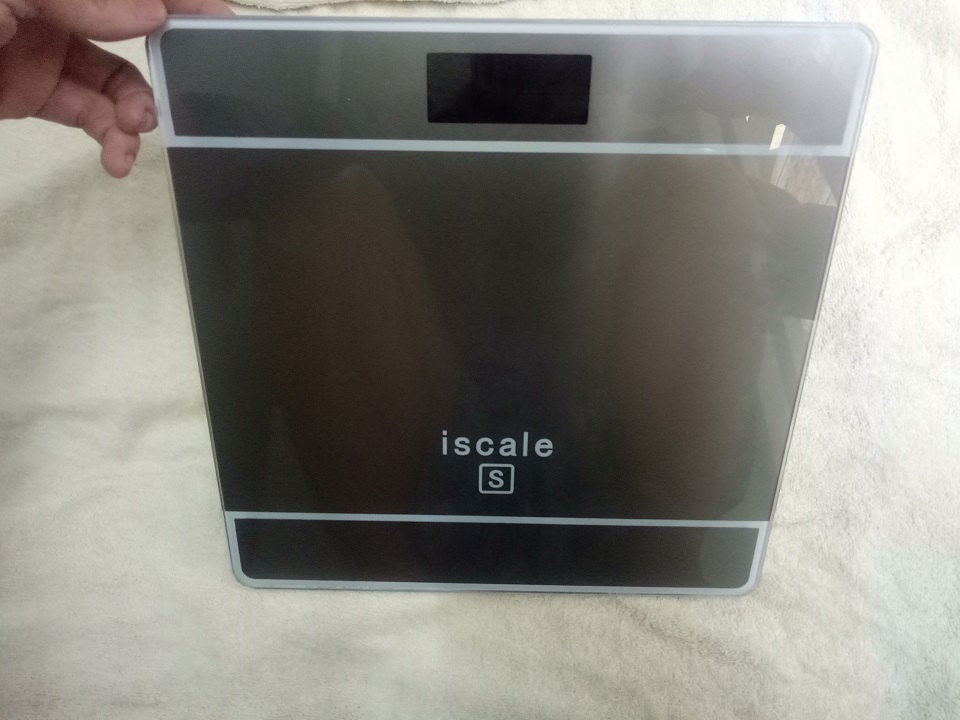 Cân sức khỏe điện tử iSCALE cân tối đa 180kg (màu ngẫu nhiên) - Cân điện tử 180kg - Hàng chính hãng