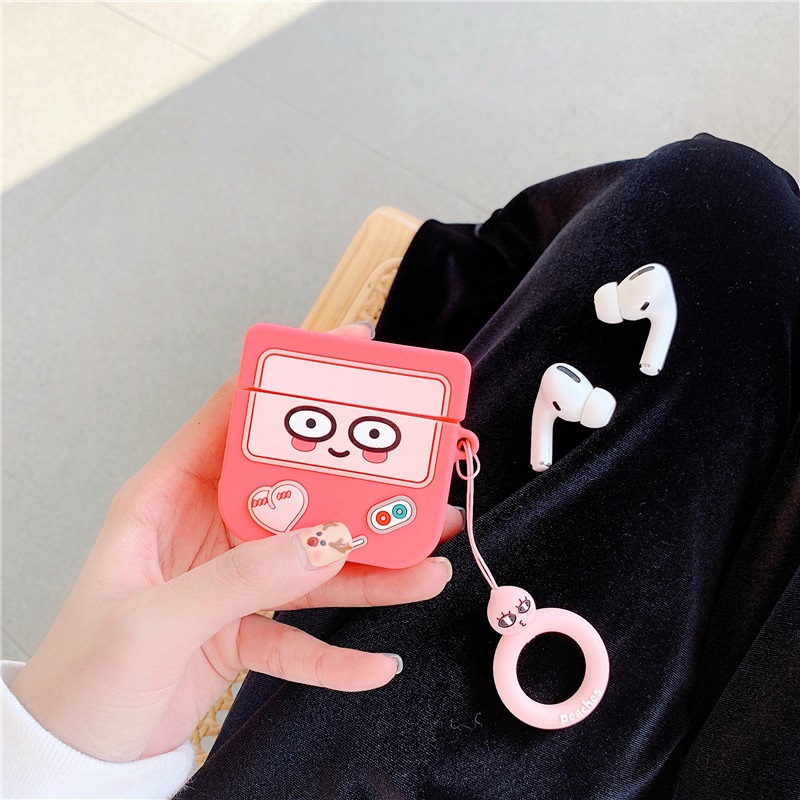 Bao Case Cho Airpods Pro Hình Máy Game Cute Couple