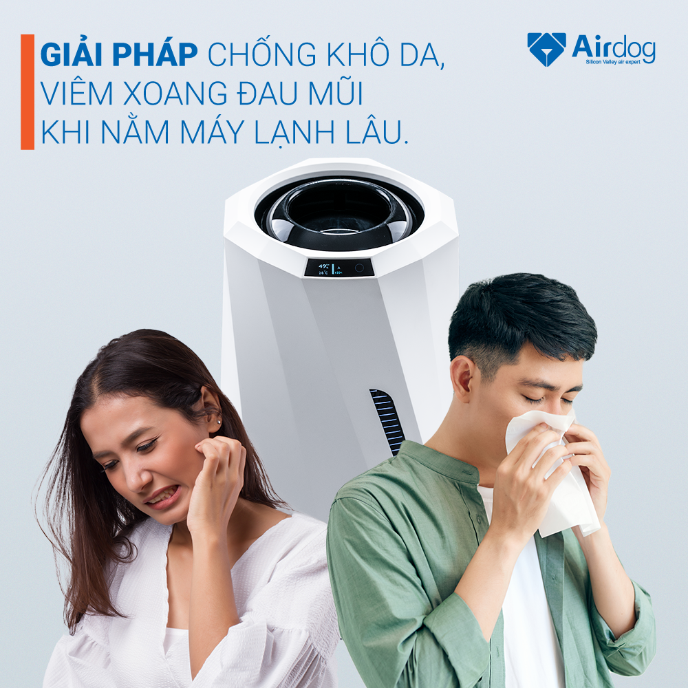 Máy Tạo Độ Ẩm Airdog MOI H5 - Hàng nhập khẩu chính hãng