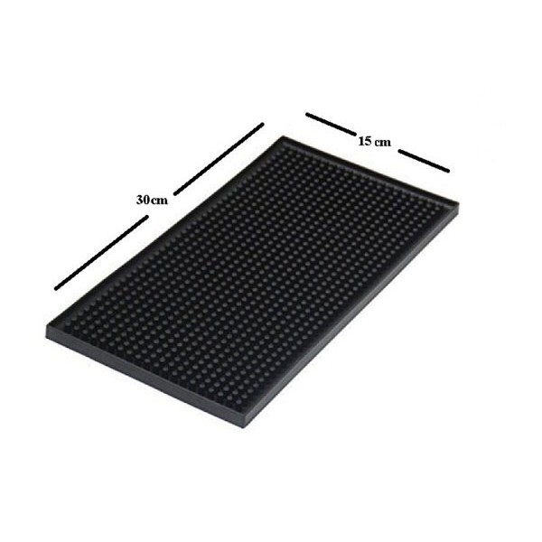 Thảm bar cao su 15x30 cm (Rubber Bar Mat)