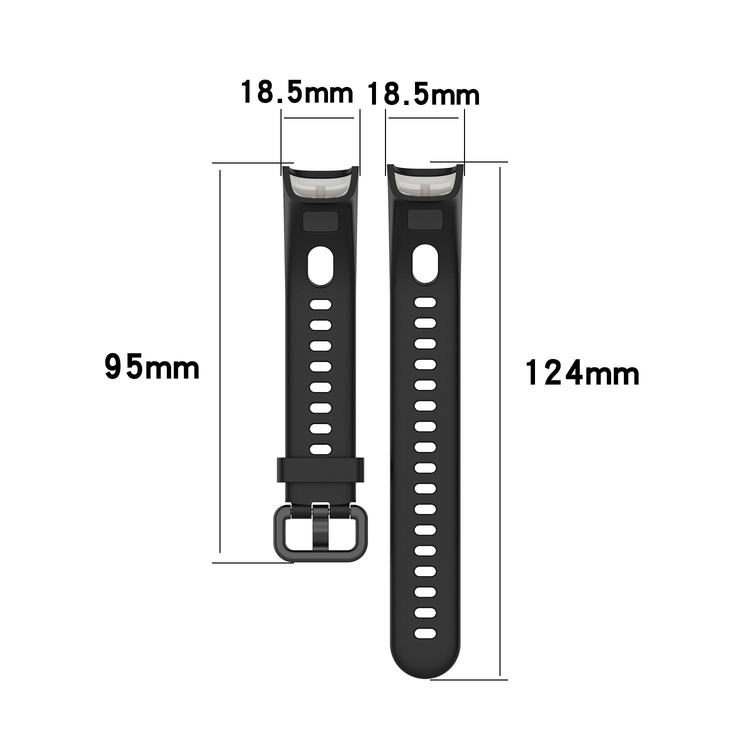 Dây Đeo Silicon Cho Đồng Hồ Thông Minh Honor Band 5i Huawei Band 4 Tiện Dụng