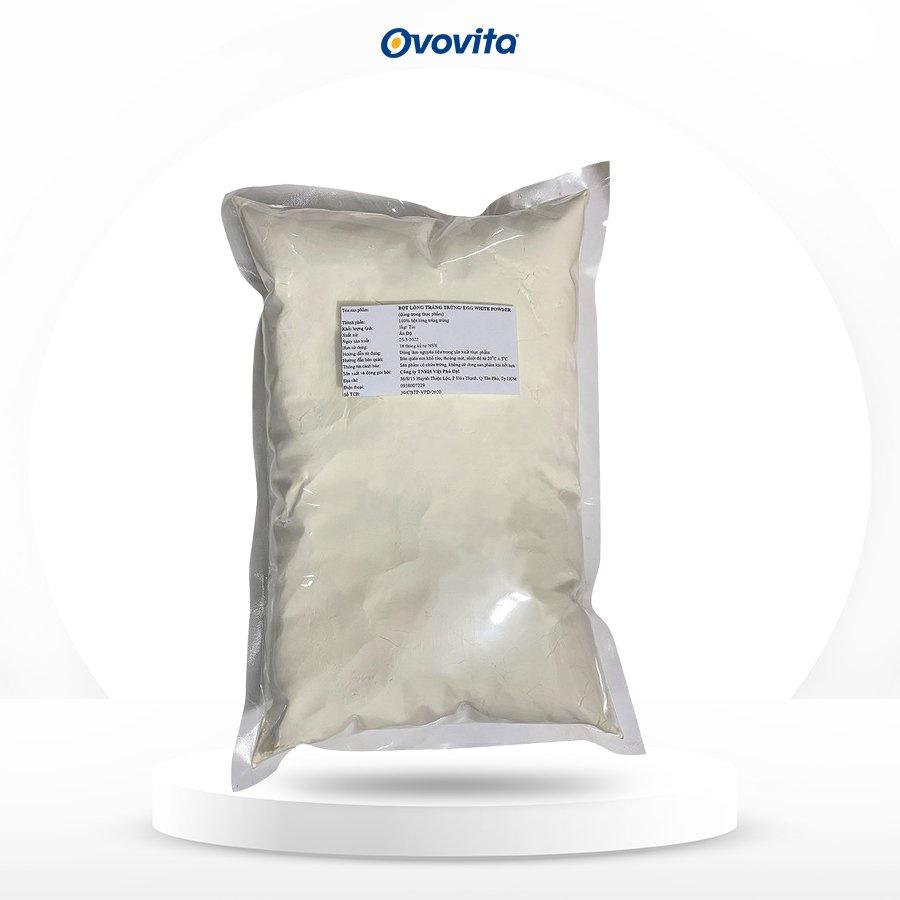 Bột Lòng Trắng Trứng Ovovita (Ý) (1Kg/ Túi) . Hàng Công Ty Đảm Bảo Chất Lượng