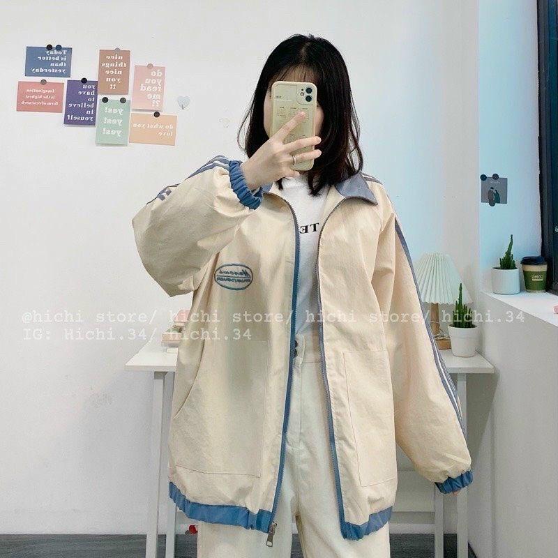 Áo Khoác Dù MERO 2 Lớp Cao Cấp, Cổ Đứng 2 Túi Lớn Thời Trang