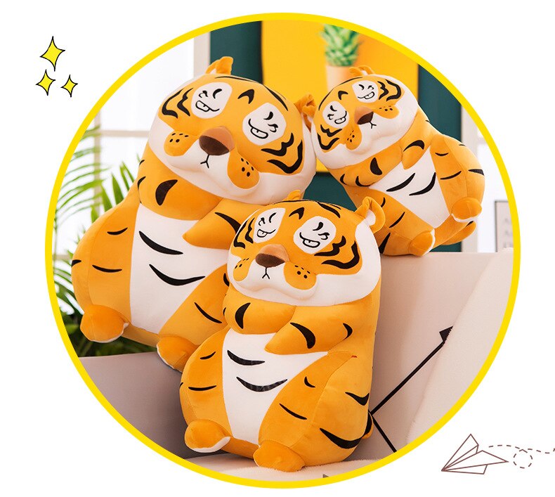 Thú bông hổ ngồi chán đời cao cấp
