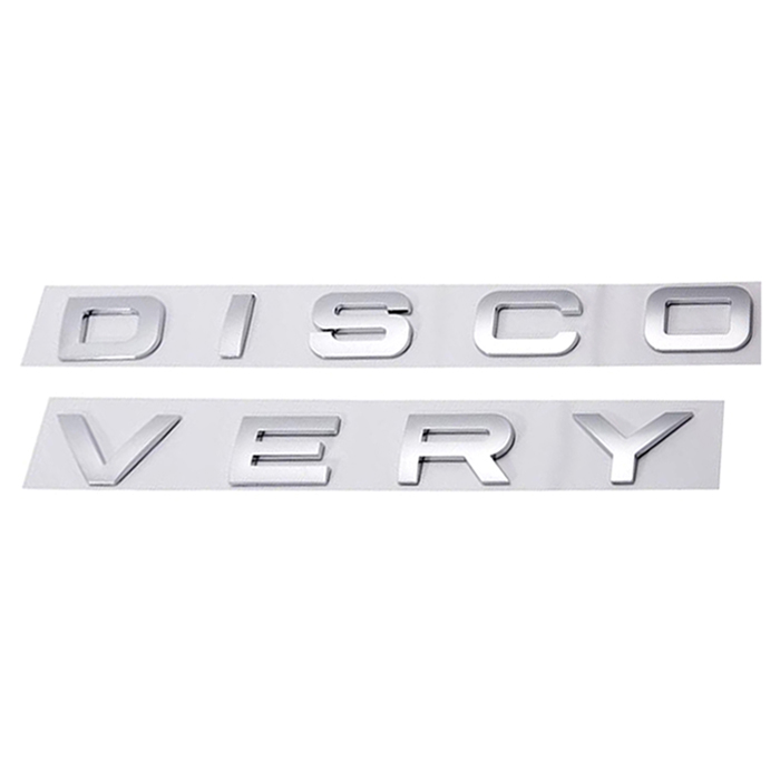 Decal Tem Chữ Discovery 3D Nhựa Abs Dán Trang Trí Ô Tô DC-DISCOABS-B
