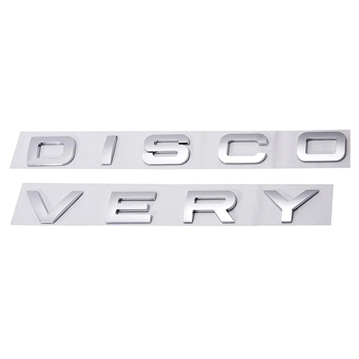 Decal Tem Chữ Discovery 3D Nhựa Abs Dán Trang Trí Ô Tô DC-DISCOABS-D