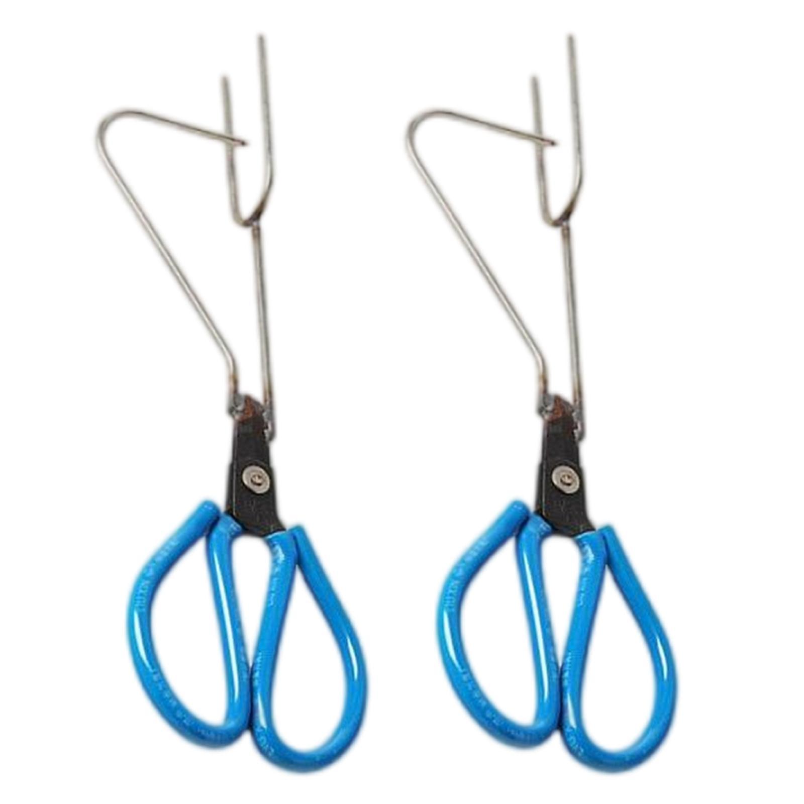 2Pieces Pottery Glazing Pliers Sculpture Porcelain Vises DIY For Beginner Sculptor