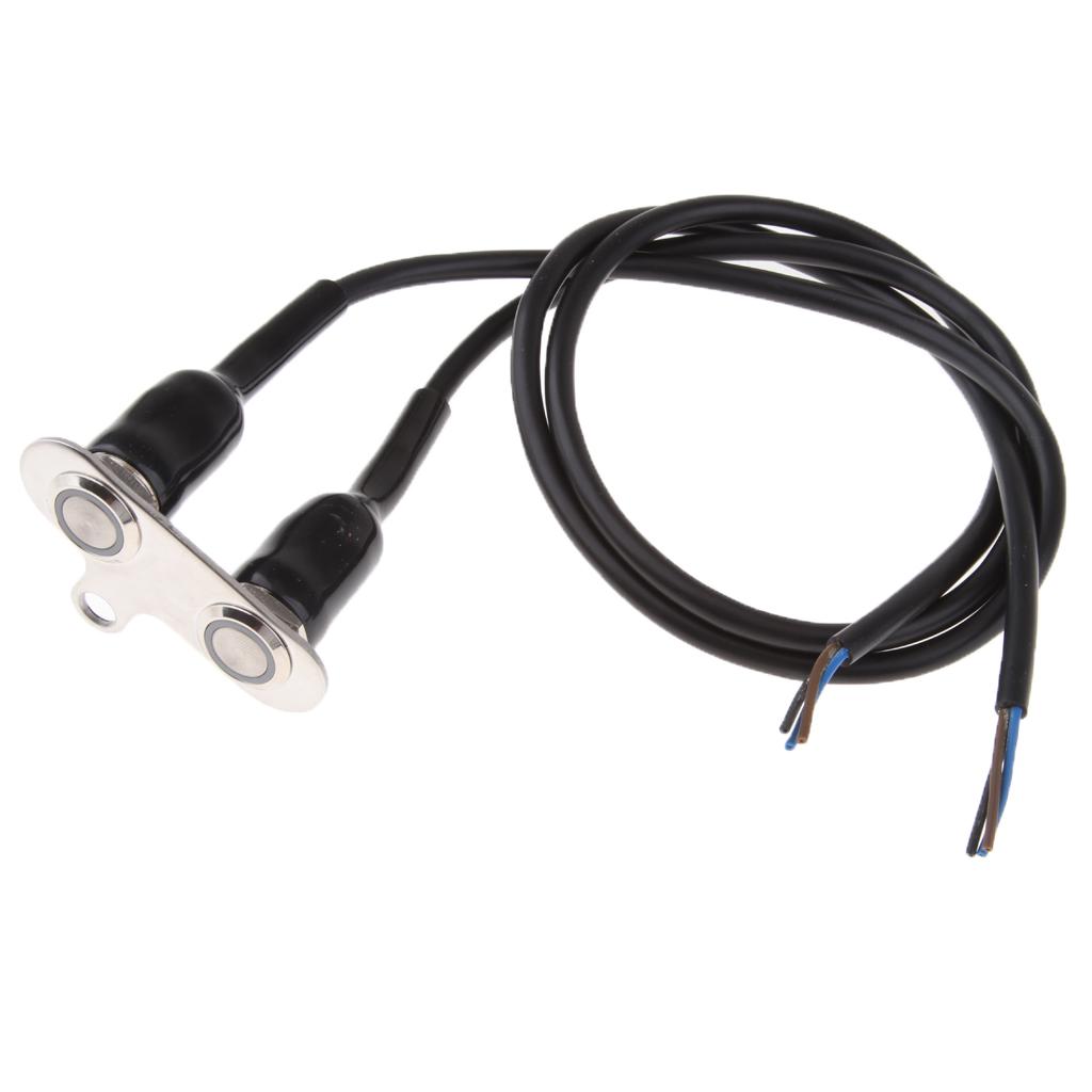 Universal Motorcycle LED Đèn Pha Đèn Sương Mù Sừng Công Tắc Tay Lái