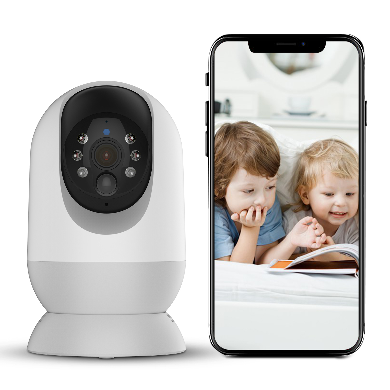 Camera WiFi Không Dây Pin Trâu 6000mAh 60 Ngày Xoay 360 Độ ZOOM 5X Thông Minh Phân Giải QHD 2K Siêu Nét Góc Rộng 170 Độ