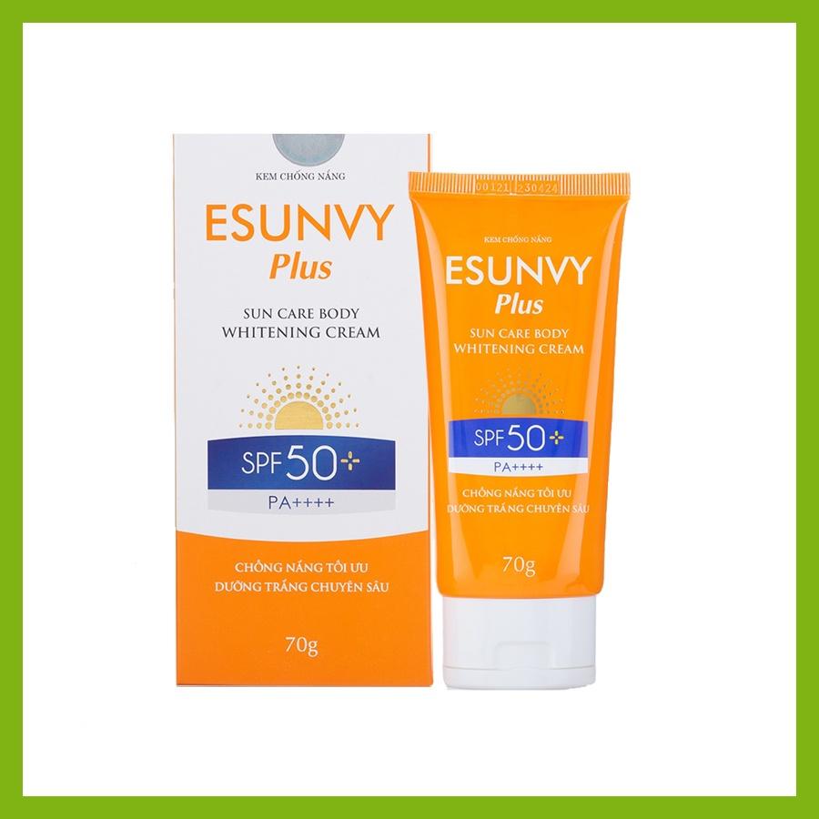 Kem chống nắng bảo vệ da tối ưu Esunvy Sun Care SPF 50+/ PA++++ Tuýp 30g/ 50g/ 70g