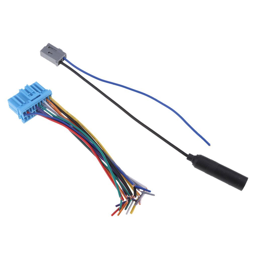 2X 1 Piece Wiring Harness 22.5 Cm / 8.85 Inch Vehicle Factory Wiring Harness