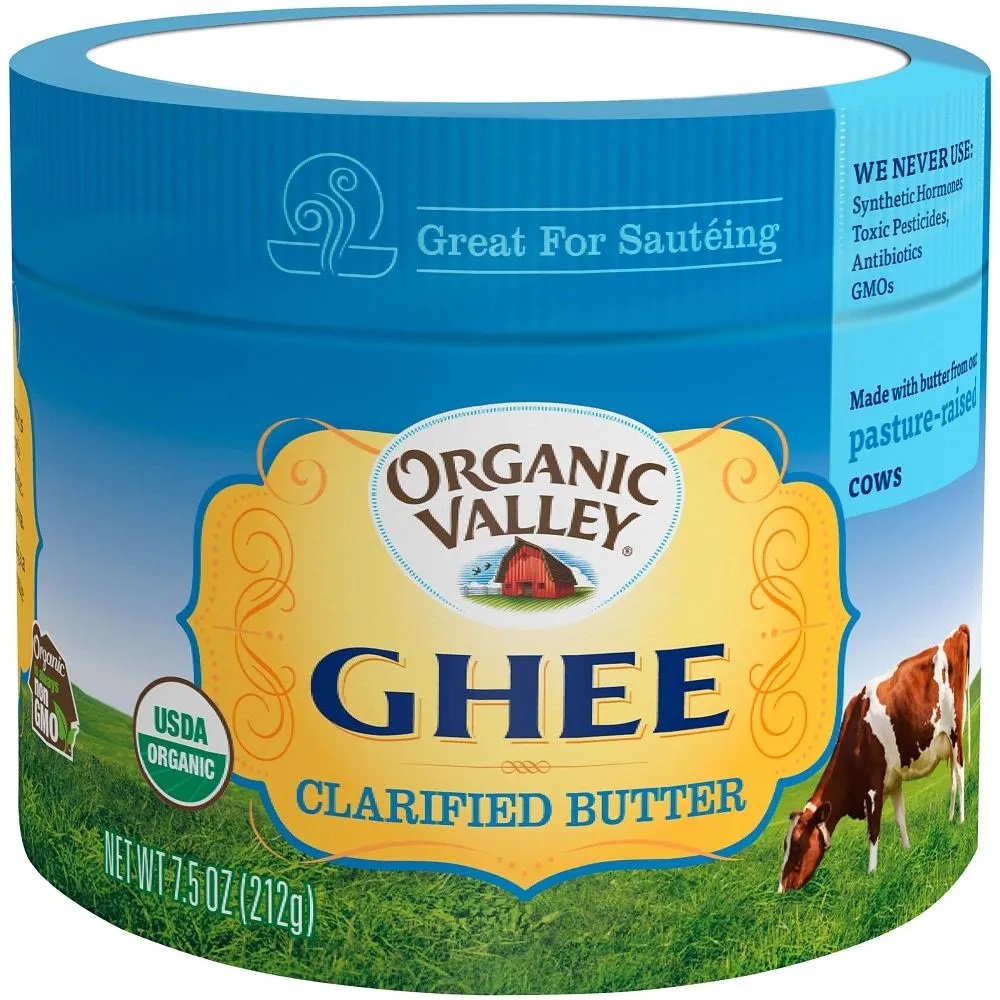 Bơ Ghee hữu cơ Organic Valley Clarified Ghee Butter 212g