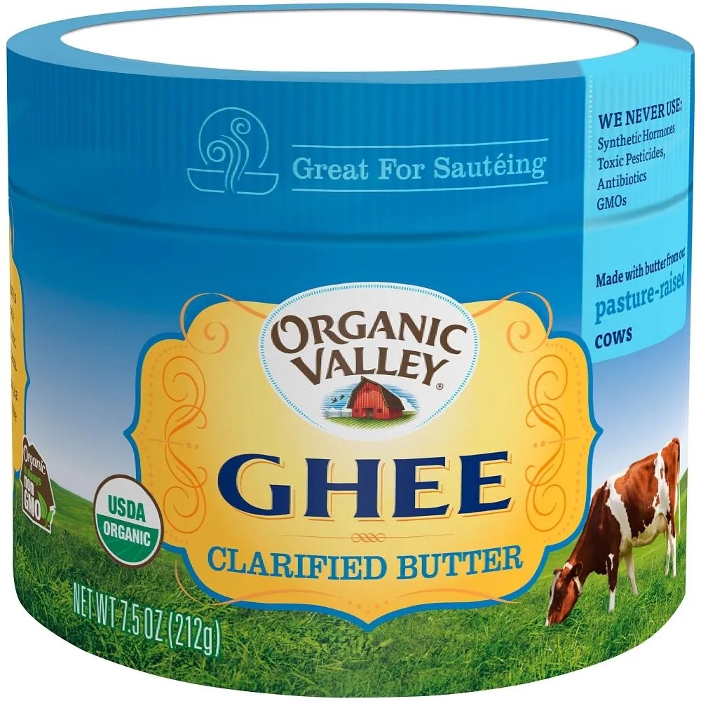 Bơ Ghee hữu cơ Organic Valley Clarified Ghee Butter 212g