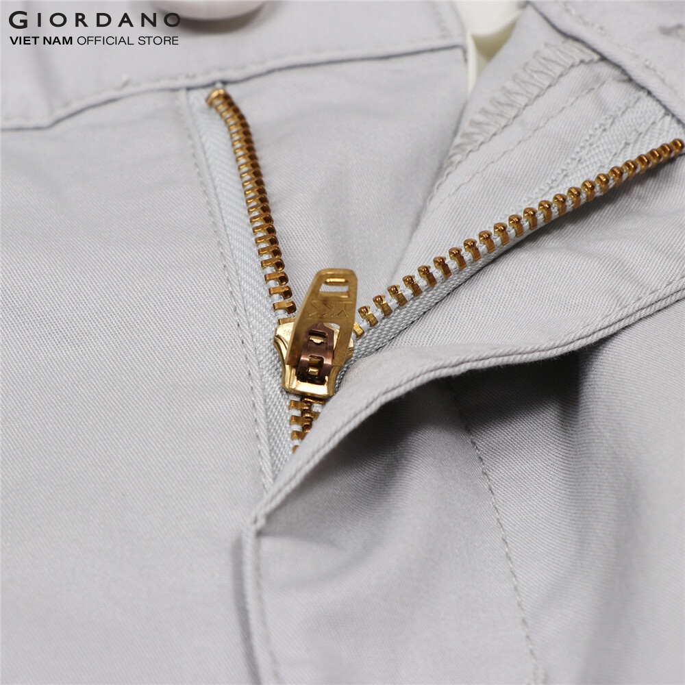Quần Dài Kaki Nam Slim Tapered Giordano 01122002