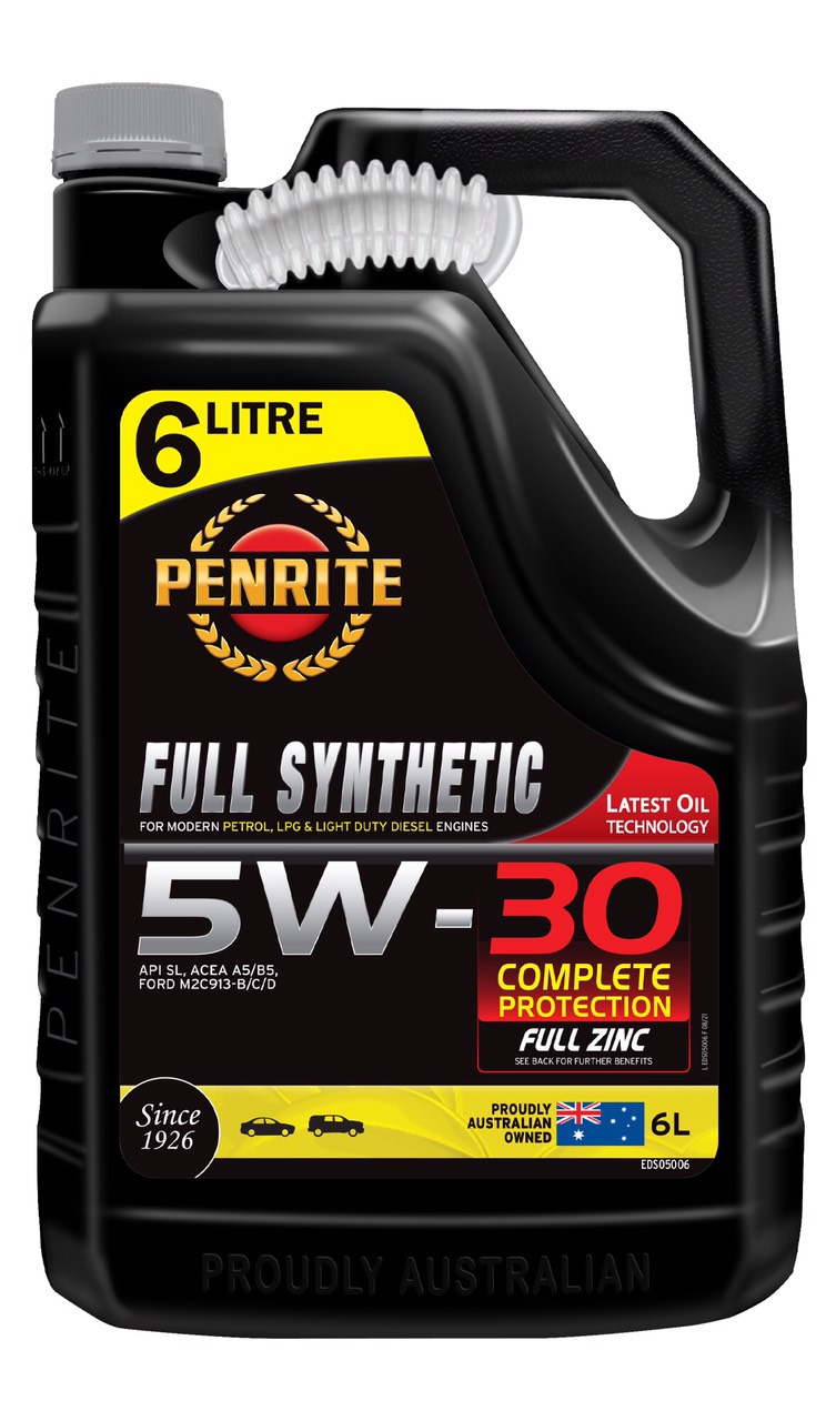 PENRITE - Dầu động cơ ô tô FULL SYNTHETIC 5W-30 6 Lít