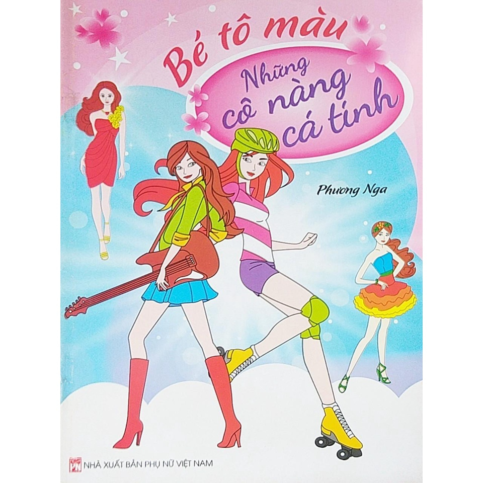 Sách - Combo 12 cuốn: Bé Tô màu mẫu giáo  + Những cô nàng cá tính - ndbooks