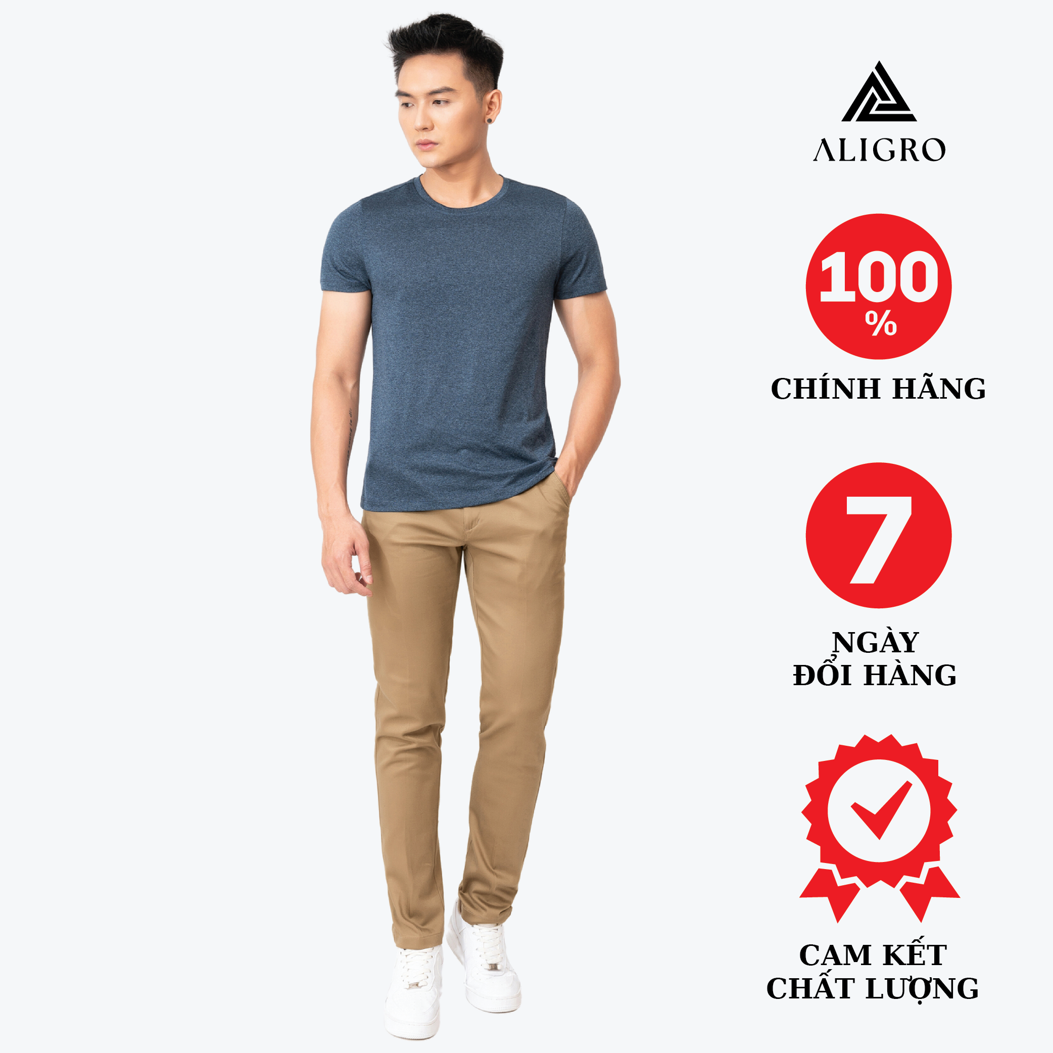 Quần kaki nam Aligro ALGK049