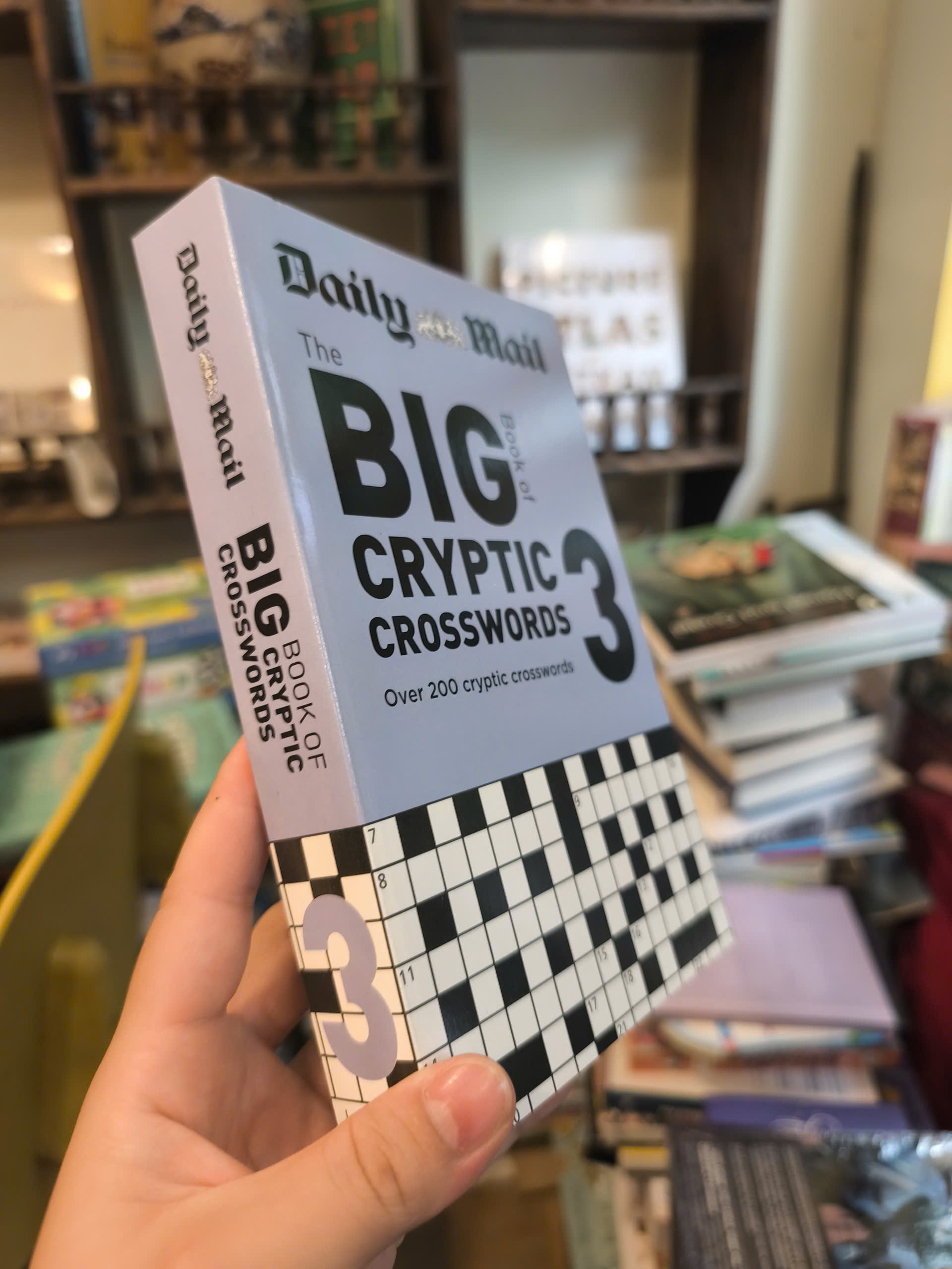 Sách - Big Book of Cryptic Crosswords 3 | Games / Ngoại văn Nhập khẩu UK / Trò chơi ô chữ giải trí