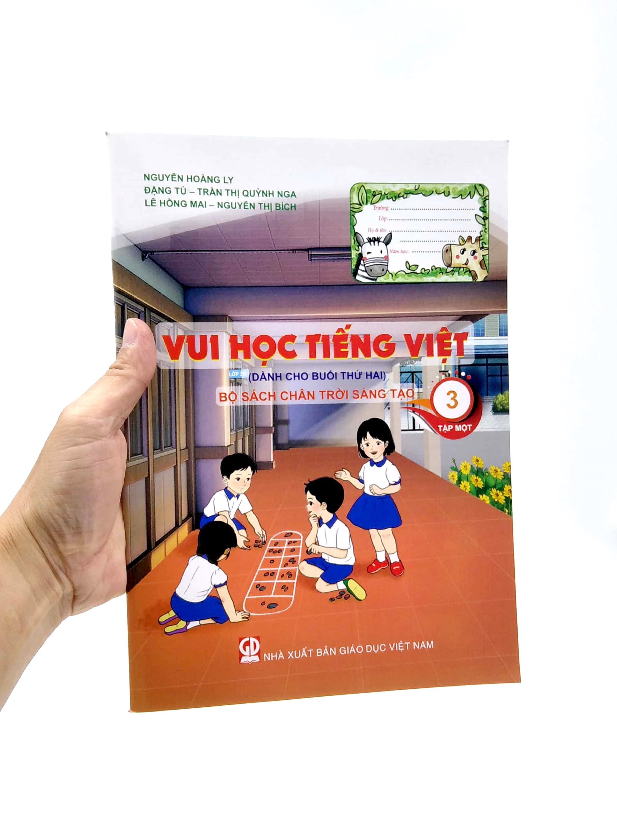 Vui Học Tiếng Việt 3 - Tập 1 - Dành Cho Buổi Thứ Hai (Bộ Sách Chân Trời Sáng Tạo) (Tái Bản 2022)