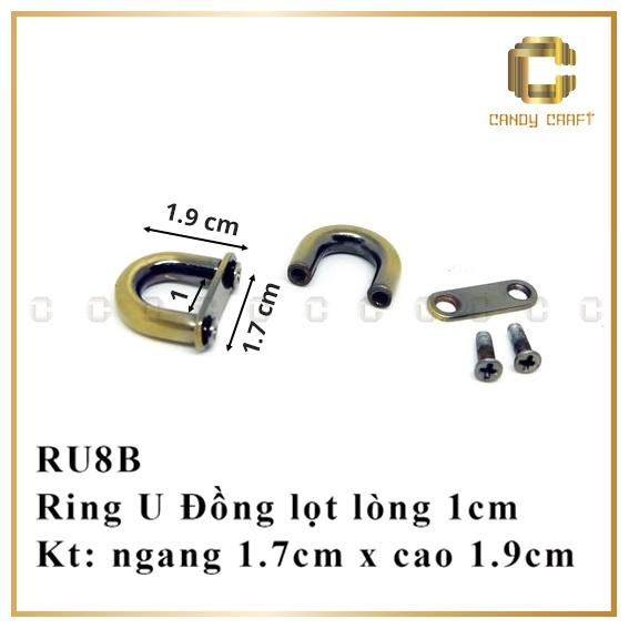 Khoen chữ U 1cm - 2cm - 2.5cm