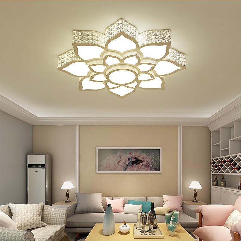 Đèn trần LIRON D750mm kiểu dáng sang trọng với 3 chế độ ánh sáng trang trí nội thất hiện đại - kèm điều khiển (45).