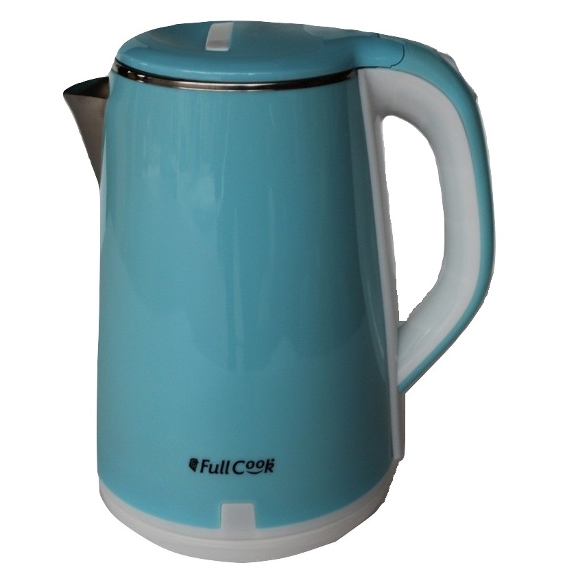 Bình Ấm Siêu Tốc Điện 2 Lớp FullCook FHA25-510 Xanh (2.5L) - Chính Hãng