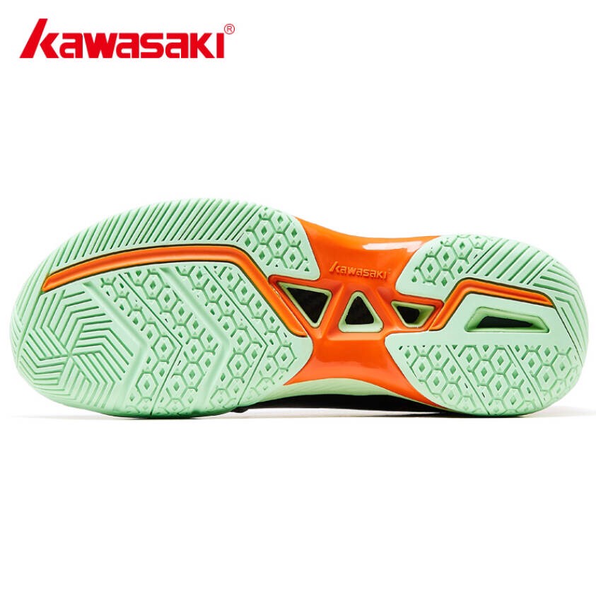 Giày cầu lông kawasaki K365 chính hãng dành cho cả nam và nữ, chuyên nghiệp chống lật cổ chân- tặng túi rút thể thao màu chống thấm nước
