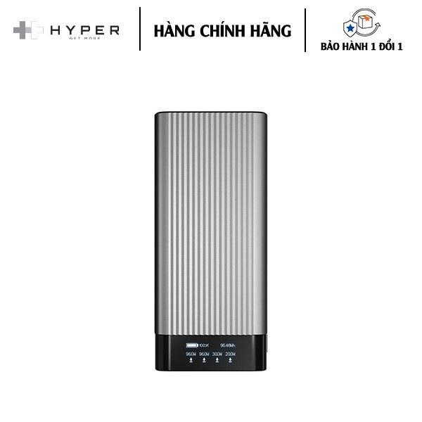 PIN SẠC DỰ PHÒNG HYPER JUICE BATTERY PACK 4*USB-C 27000 MAH, 245W ĐẦU TIÊN TRÊN THẾ GIỚI - hàng chính hãng