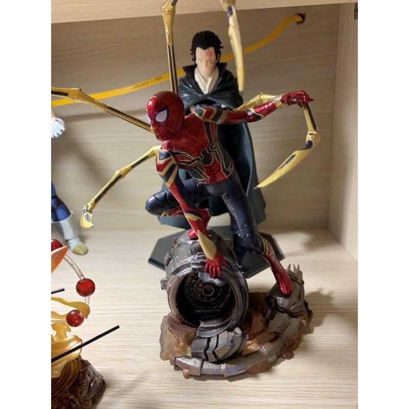 Mô hình Nhân vật Phim Avengers Iron Spider Man người nhện màu sắc nét đậm chi tiết