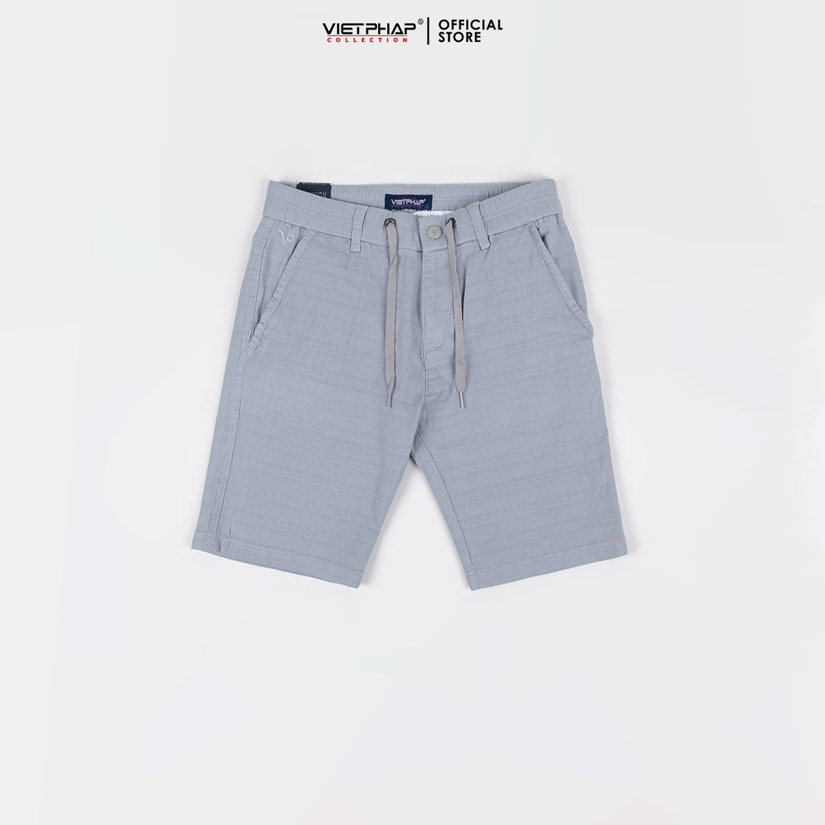Quần Short Kaki Nam VIỆT PHÁP Form Basic Chất liệu Cotton mềm mịn hút mồ hôi tốt 1212