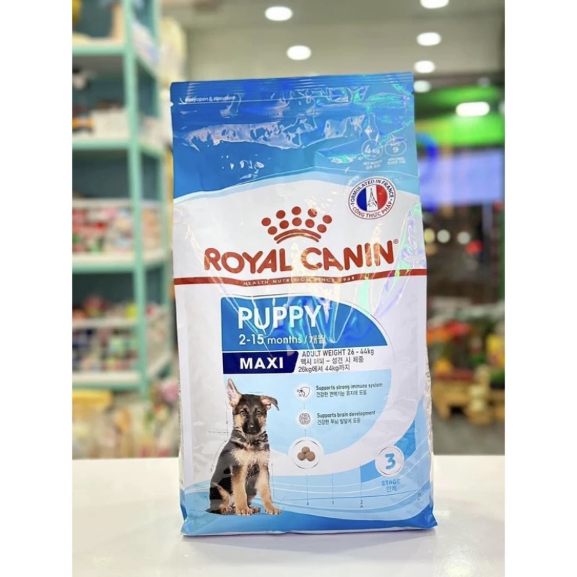 Thứ.c ăn cho chó RO.YAL CA.NIN MAXI PUPPY bao 10kg