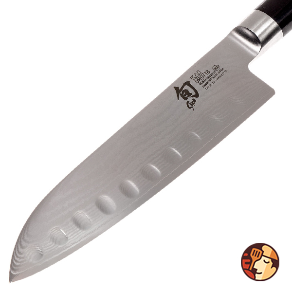 KAI - Shun Classic - Dao Santoku hollow 17.8 cm