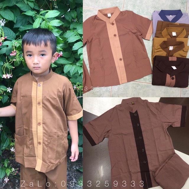 Đồ Lam Đi Chùa Cho Bé # Lãnh Tụ Phối