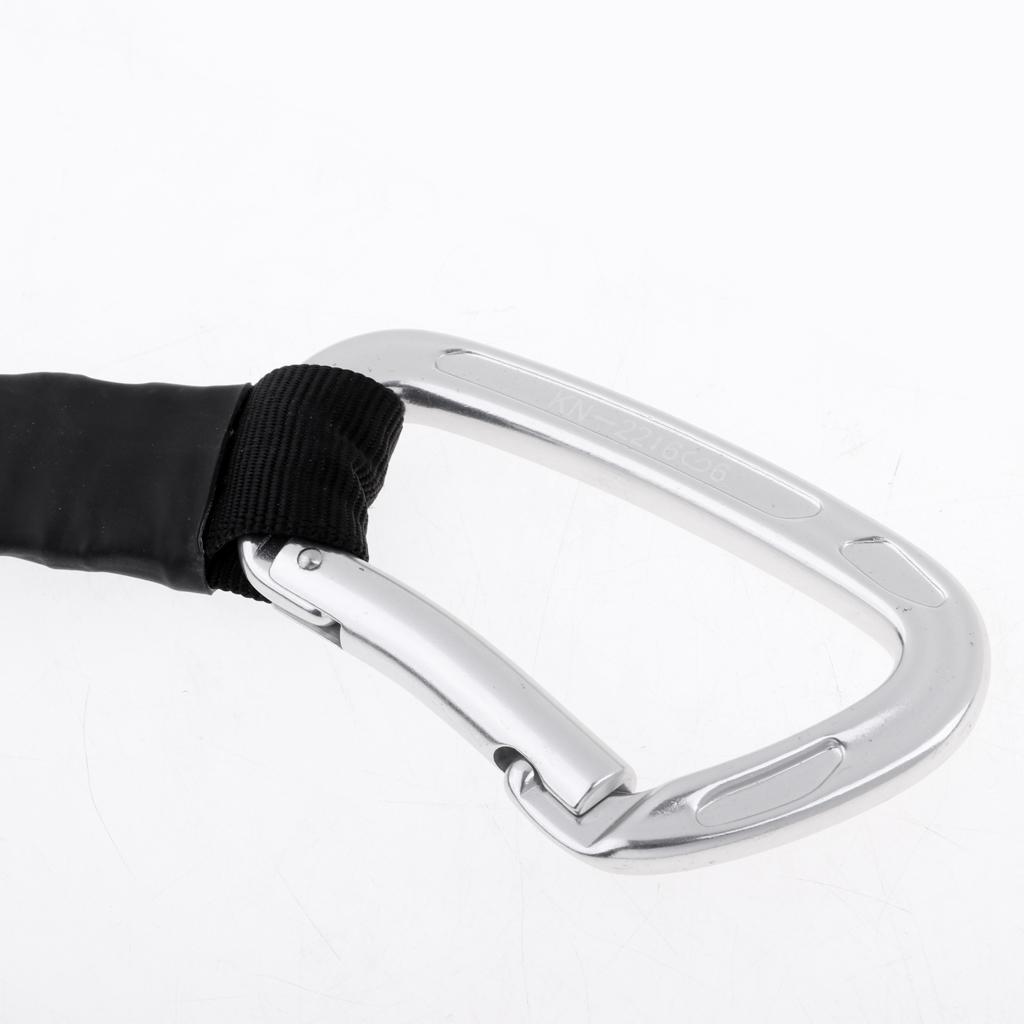 Shock Absorbing Lanyard Fall Arrest Rope w/ Snap Hook 50cm