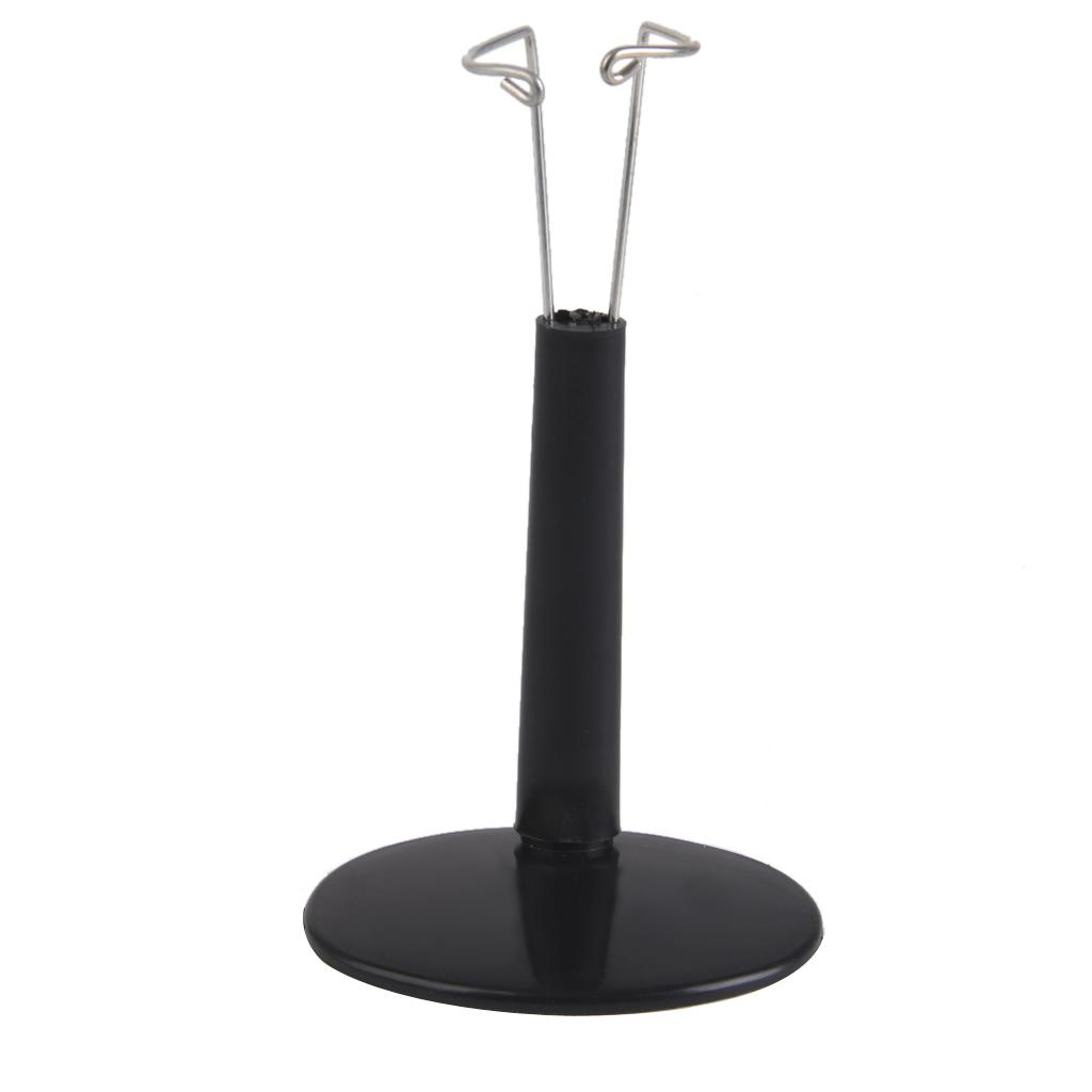 Black Adjustable Doll/Bear Stand Display Holder 4.13 - 5.12 inch