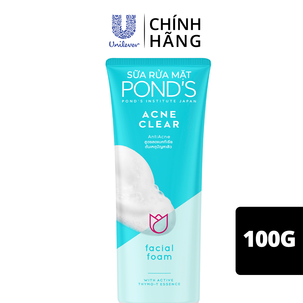 Sữa Rửa Mặt Ngừa Mụn Pond's Acne Clear