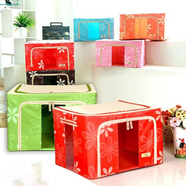 Hộp đựng chăn màn quần áo khung thép LBOX 2020
