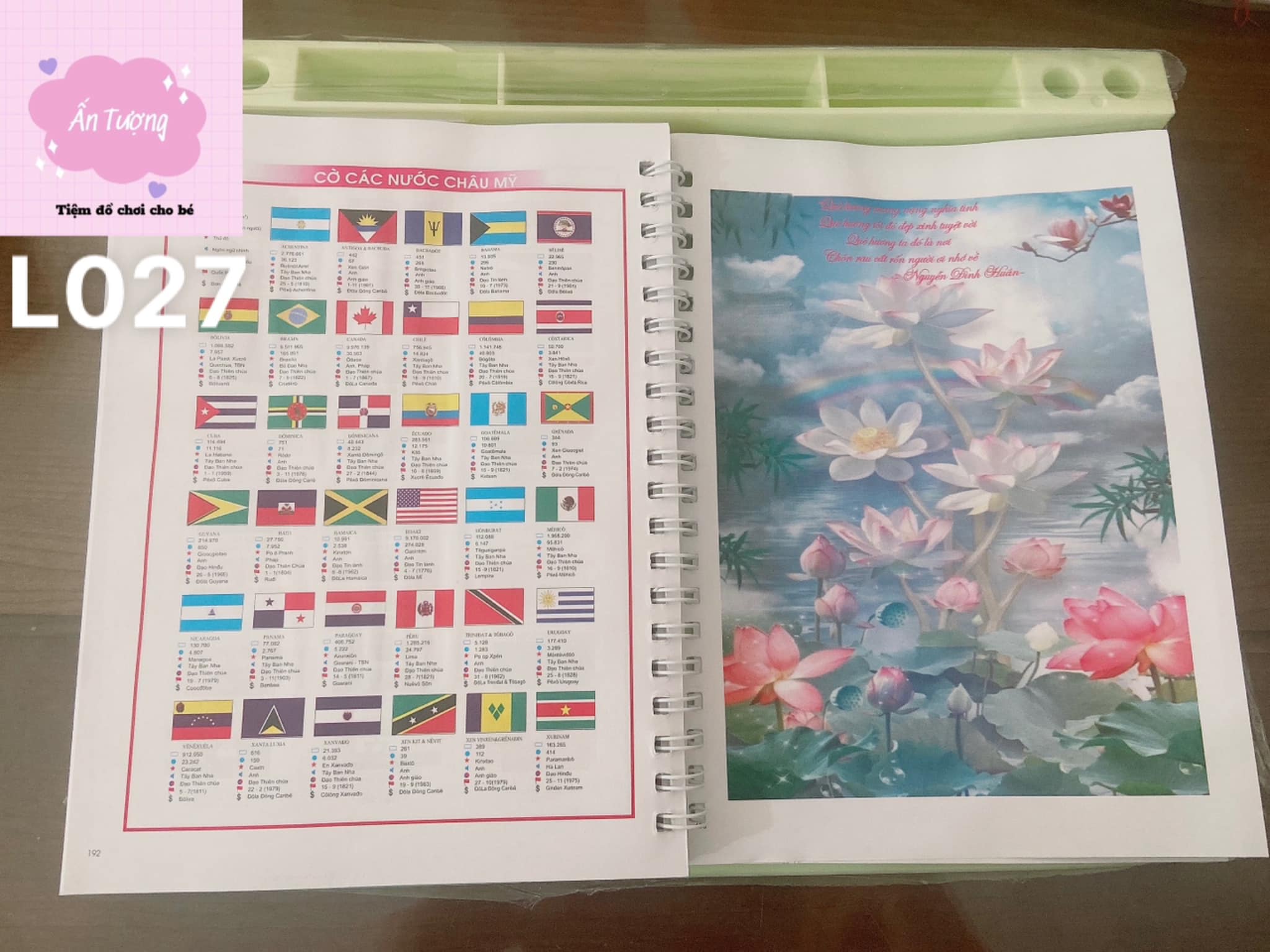 Lịch Tết 2024 - Xuân Giáp Thìn - Lịch để bàn 52 tuần Vạn Xuân đế nhựa lò xo giữa,NXB Khoa học